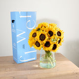 British Sunflowers and Floral Street Candle gift set