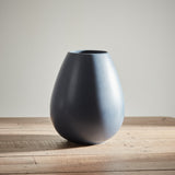 Dusty Blue Teardrop Vase